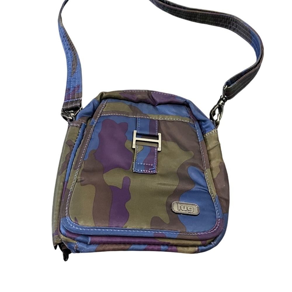 Lug Infinity Can Can Cross Body Bag Small Convertible Camo Travel Outdoor‎